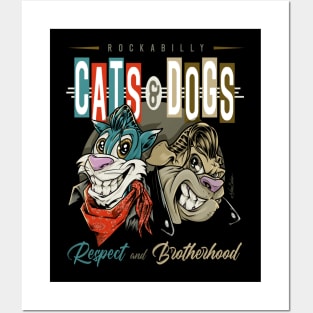 Cats and Dogs Posters and Art